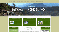 Desktop Screenshot of blackrainbow.com.au